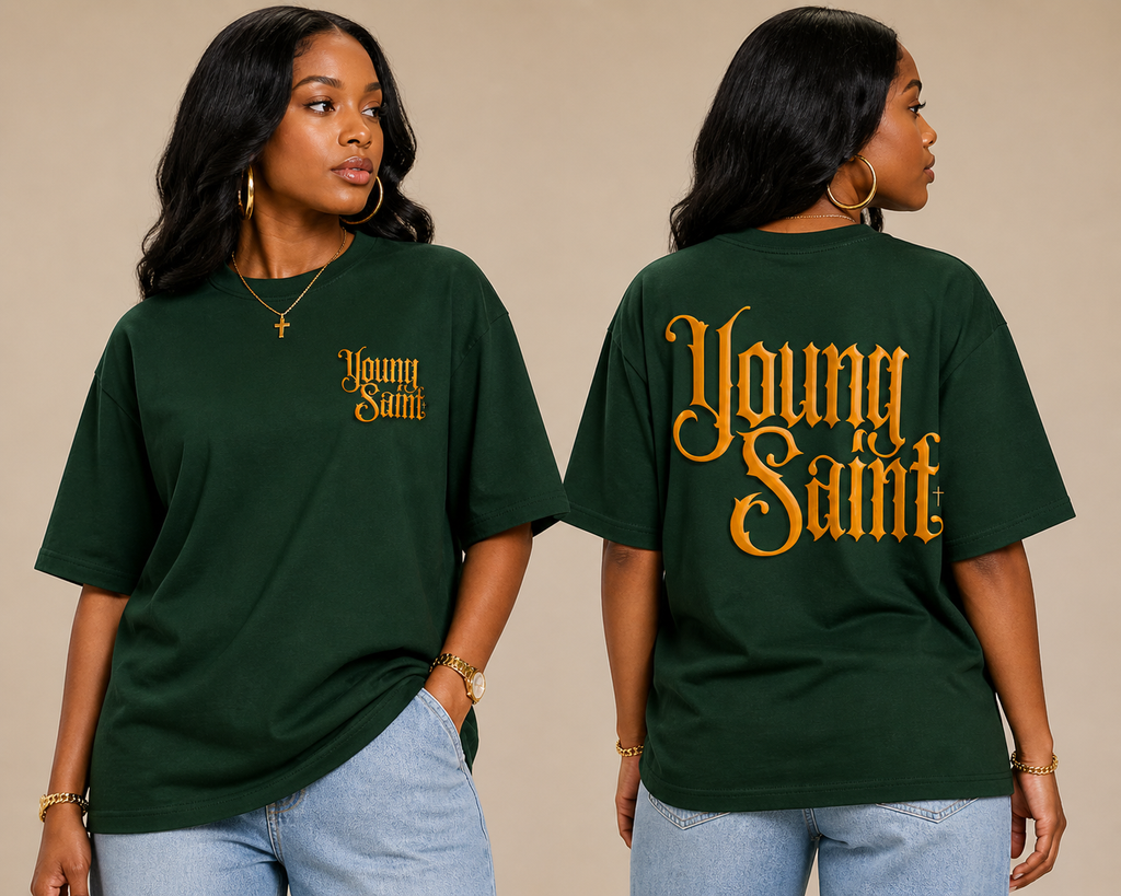 Young Saint Tee - Glory Green