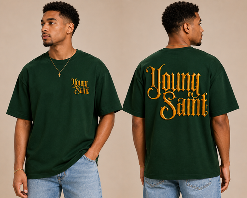 Young Saint Tee - Glory Green
